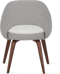 Executive Chair Armless Light Pebble Grey image.