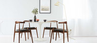 CH20 Elbow Chair Black/Black Lacquered image.