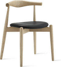 CH20 Elbow Chair Black/Solid Ash  image.