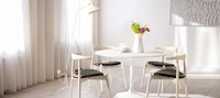 CH20 Elbow Chair Black/Soaped - Oak image.