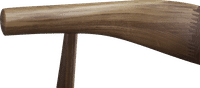 CH20 Elbow Chair Black/Walnut image.