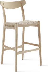 CH 23 Barstool  Solid Ash  image.