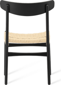 CH23 Chair Black Painted Ash image.