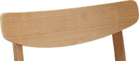 CH23 Chair Solid Oak image.
