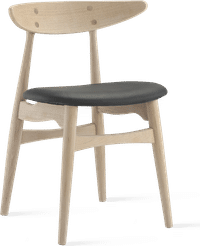 CH33 Chair Black/Soaped - Oak image.
