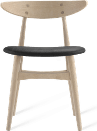 CH33 Chair Black/Soaped - Oak image.