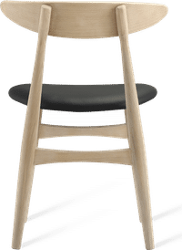 CH33 Chair Black/Soaped - Oak image.