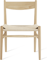 CH36 Side Chair Ash/Natural image.