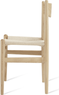CH36 Side Chair Ash/Natural image.