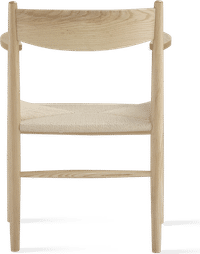 CH37 - Arm Chair Ash/Natural image.