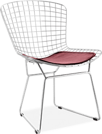 Wire Chair Deep Red image.