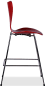 Series 7 Barstool  Plywood/Red image.