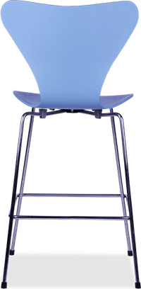 Series 7 Counter Stool Plywood/Light Blue image.