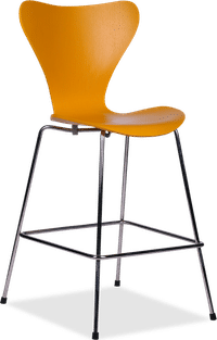 Series 7 Counter Stool Plywood/Yellow image.