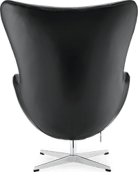 The Egg Chair Premium Leather/With piping/Black  image.