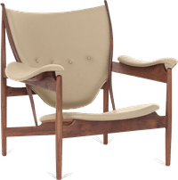 Chieftains Chair Beige/Walnut image.