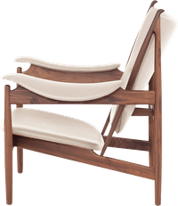 Chieftains Chair White/Walnut image.