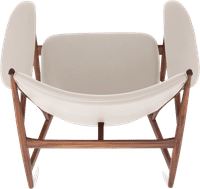 Chieftains Chair White/Walnut image.