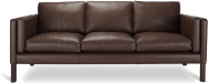 2333 Three Seater Sofa Premium Leather/Mocha image.