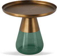 Bliss Coffee Table Brass/Green image.