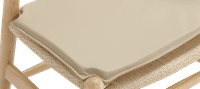 Cushion for Wishbone (Y) Chair CH24 Beige image.