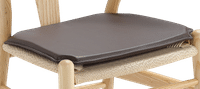 Cushion for Wishbone (Y) Chair CH24 Mocha image.