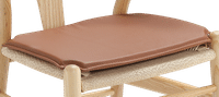 Cushion for Wishbone (Y) Chair CH24 Tan image.