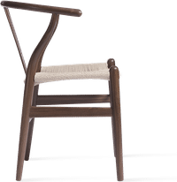 Wishbone (Y) Chair - CH24 Walnut Stain/Natural image.