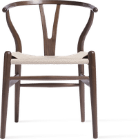 Wishbone (Y) Chair - CH24 Walnut Stain/Natural image.
