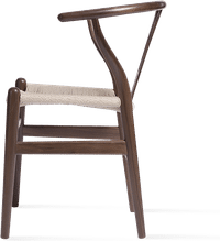 Wishbone (Y) Chair - CH24 Walnut Stain/Natural image.