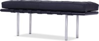 Barcelona 2 seater Bench Black/Black Lacquered image.