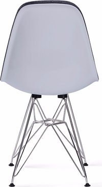 DSR Style Upholstered Dining Chair Charcoal Grey image.