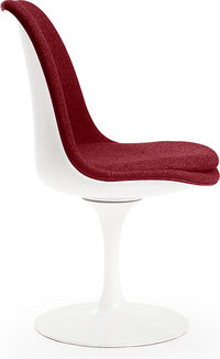 Tulip Chair Upholstered Deep Red image.