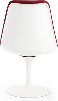 Tulip Chair Upholstered Deep Red image.