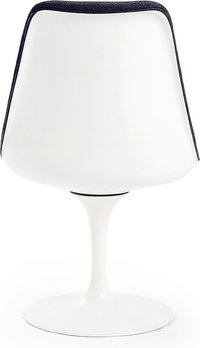 Tulip Chair Upholstered Black image.