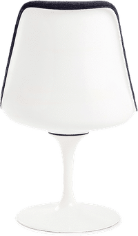 Tulip Chair Upholstered Deep Purple  image.