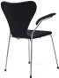 Series 7 Chair Carver  Charcoal Grey image.