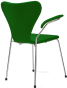 Series 7 Chair Carver  Green image.