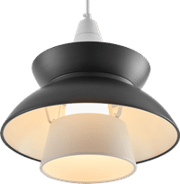Doo-Wop Pendant Lamp Black image.