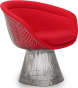 Platner Lounge Chair Wool/Charcoal Grey image.