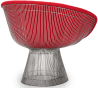 Platner Lounge Chair Wool/Charcoal Grey image.
