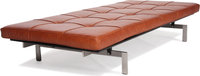 PK80 Daybed Premium Leather/Dark Tan image.