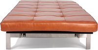 PK80 Daybed Premium Leather/Dark Tan image.