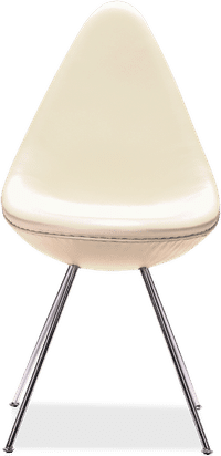 Drop Chair Premium Leather/Cream image.