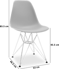 DSR Style Chair Black image.