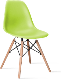 DSW Style Chair 31 CM/Light Wood image.