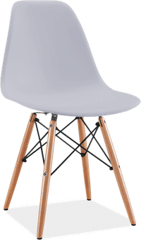 DSW Style Chair Mauve/Light Wood image.