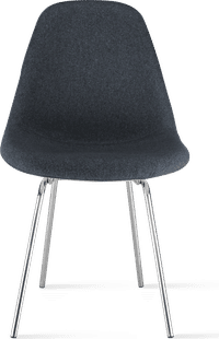 DSX Style Upholstered Dining Chair Charcoal Grey image.