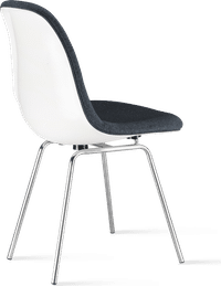 DSX Style Upholstered Dining Chair Charcoal Grey image.