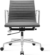 Eames Style Office Chair EA117 Fabric Light Grey image.